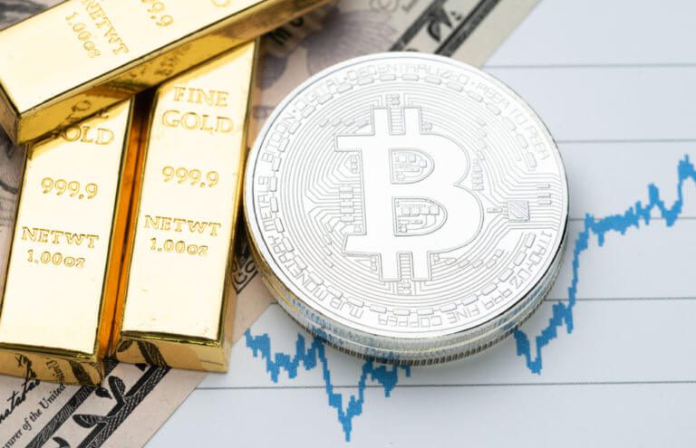 Nem csak a részvényeket ütik, az arany, az ezüst és a Bitcoin árfolyama is esik - diosgazda.hu